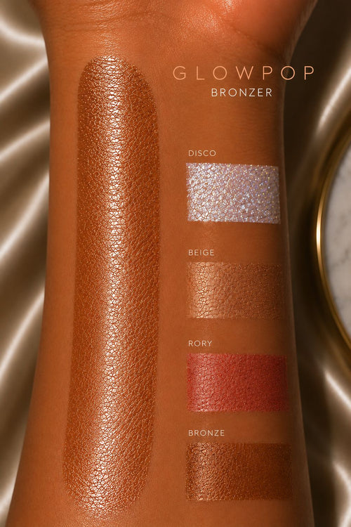 GlowPop Bronze Lights Highlighter – Radiant Bronze Glow