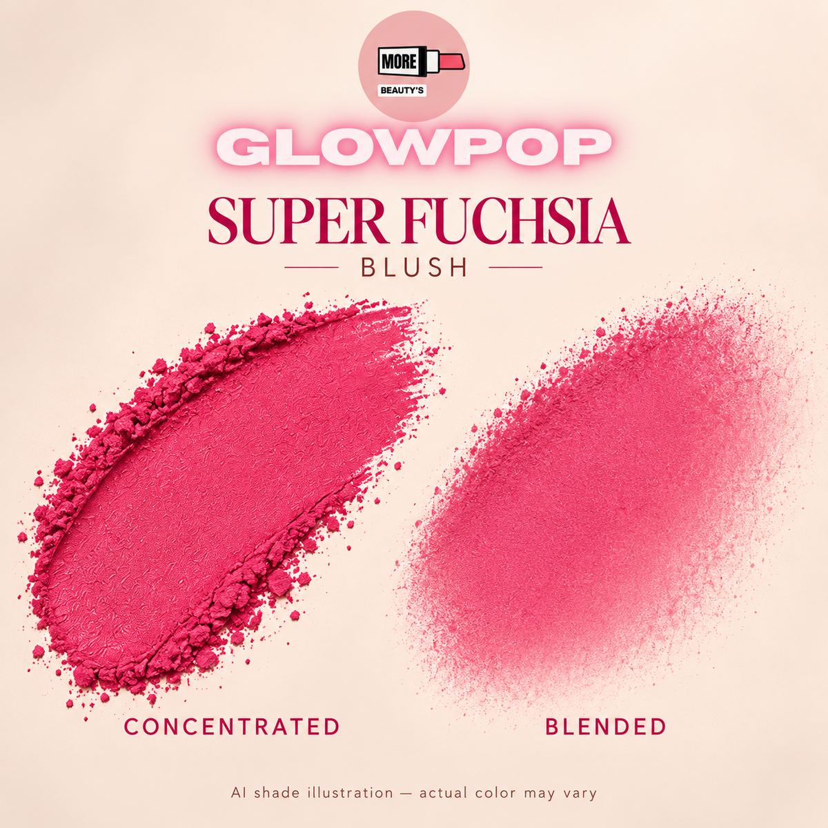 GLOWPOP Super Fuchsia Blush